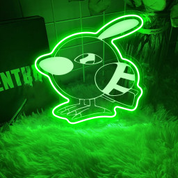 Pokemon Natu Laser Sign