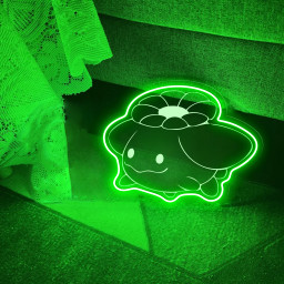 Skiploom Pokemon Laser Sign