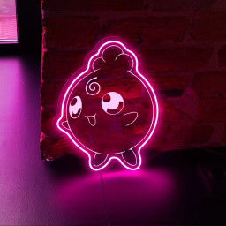 Pokemon Igglybuff Laser Sign