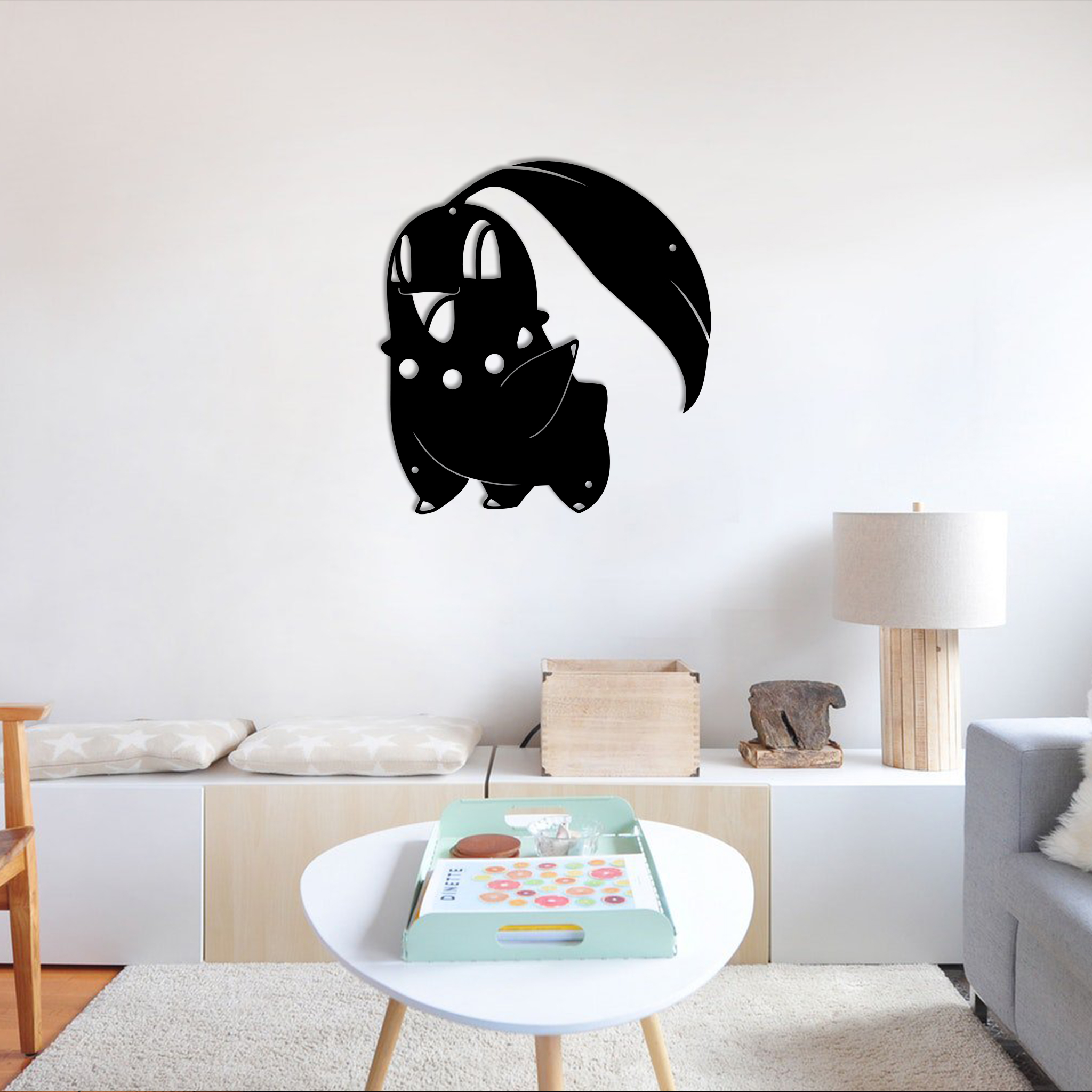 Chikorita Pokemon Metal Sign