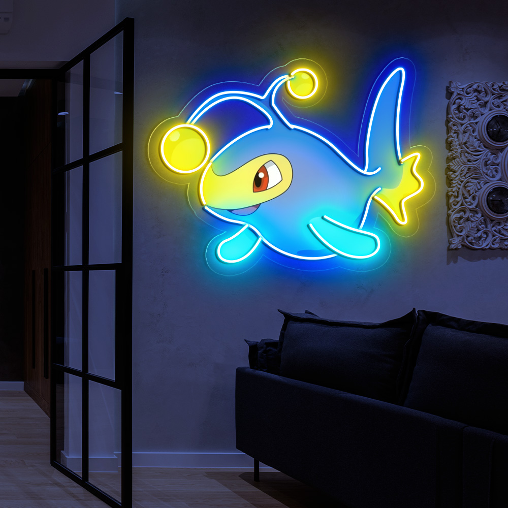 Pokemon Lanturn UV Sign