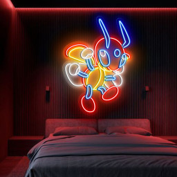 Pokemon Ledian Neon Sign