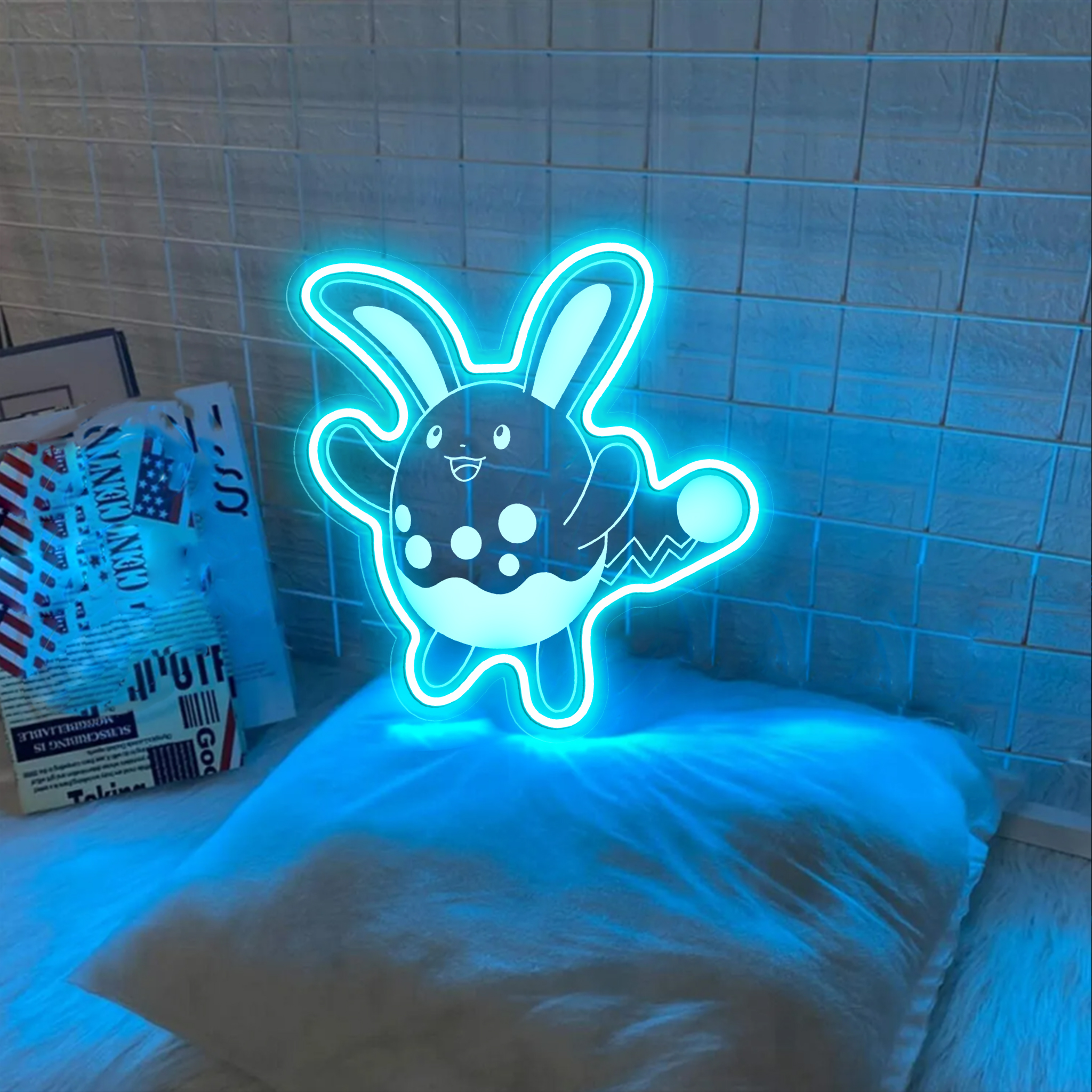 Pokemon Azumarill Laser Signs