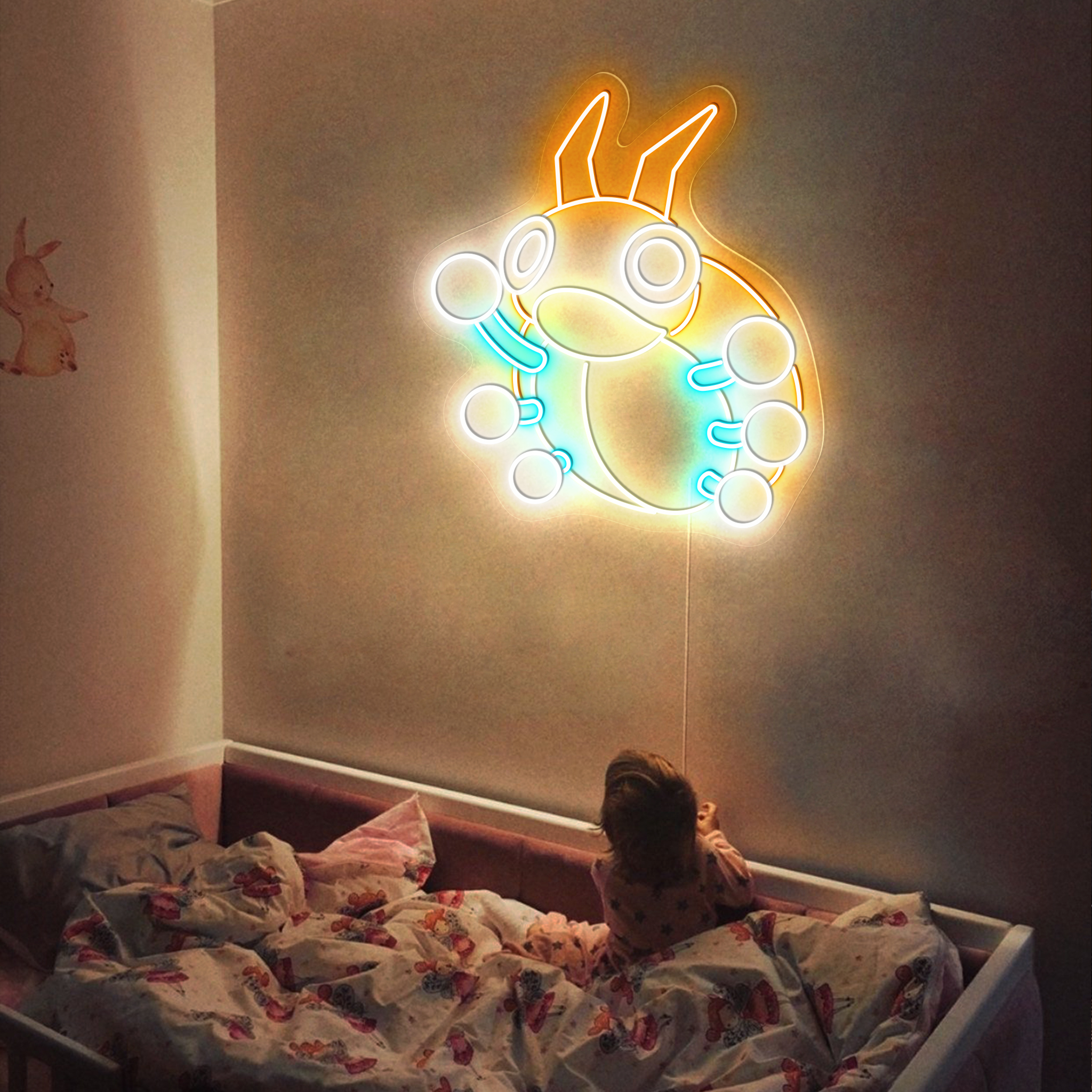 Pokemon Ledyba Neon Sign