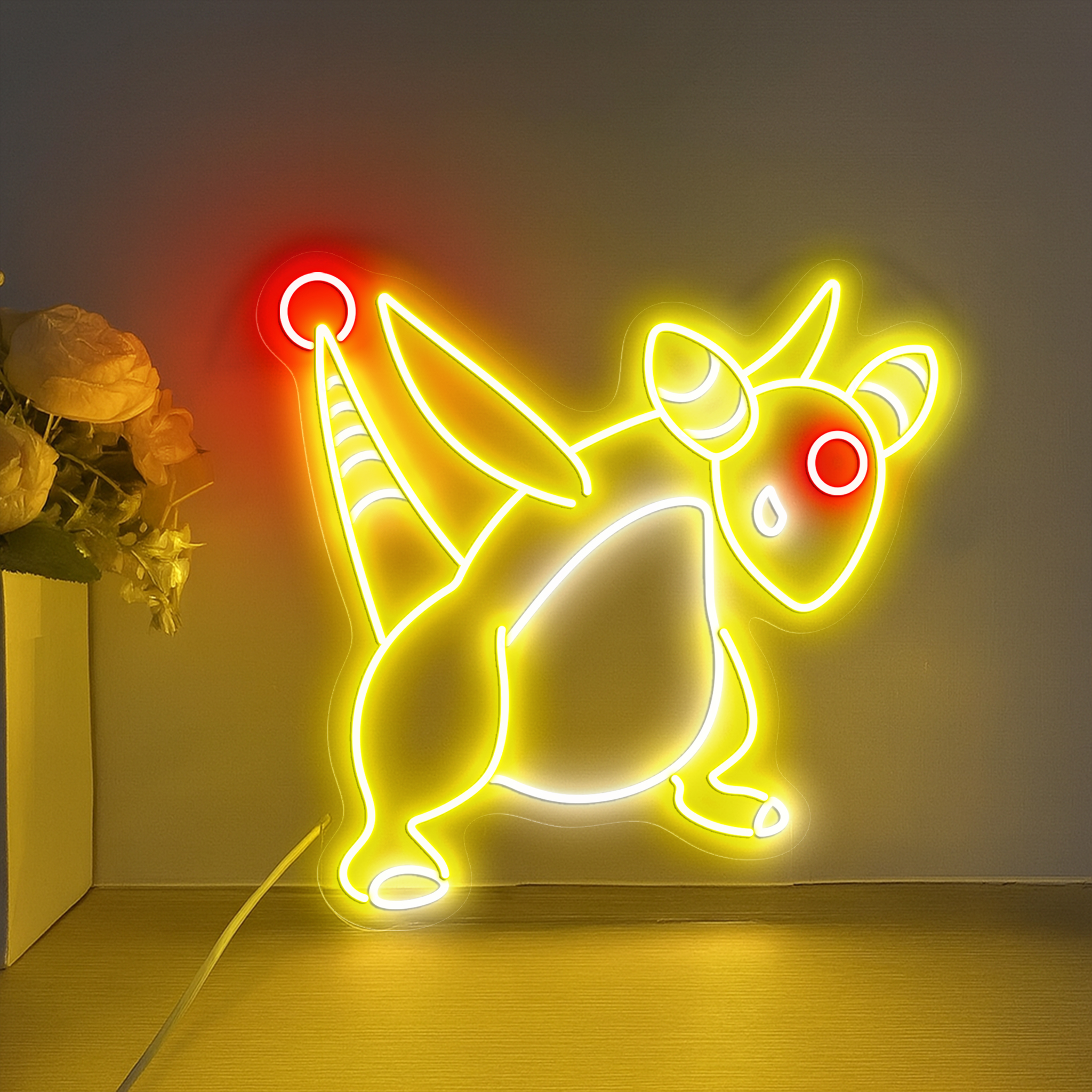 Pokemon Ampharos Neon Sign
