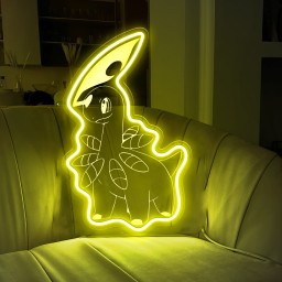 Bayleef Pokemon Laser Signs