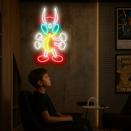 Ledian Pokemon Neon Signs