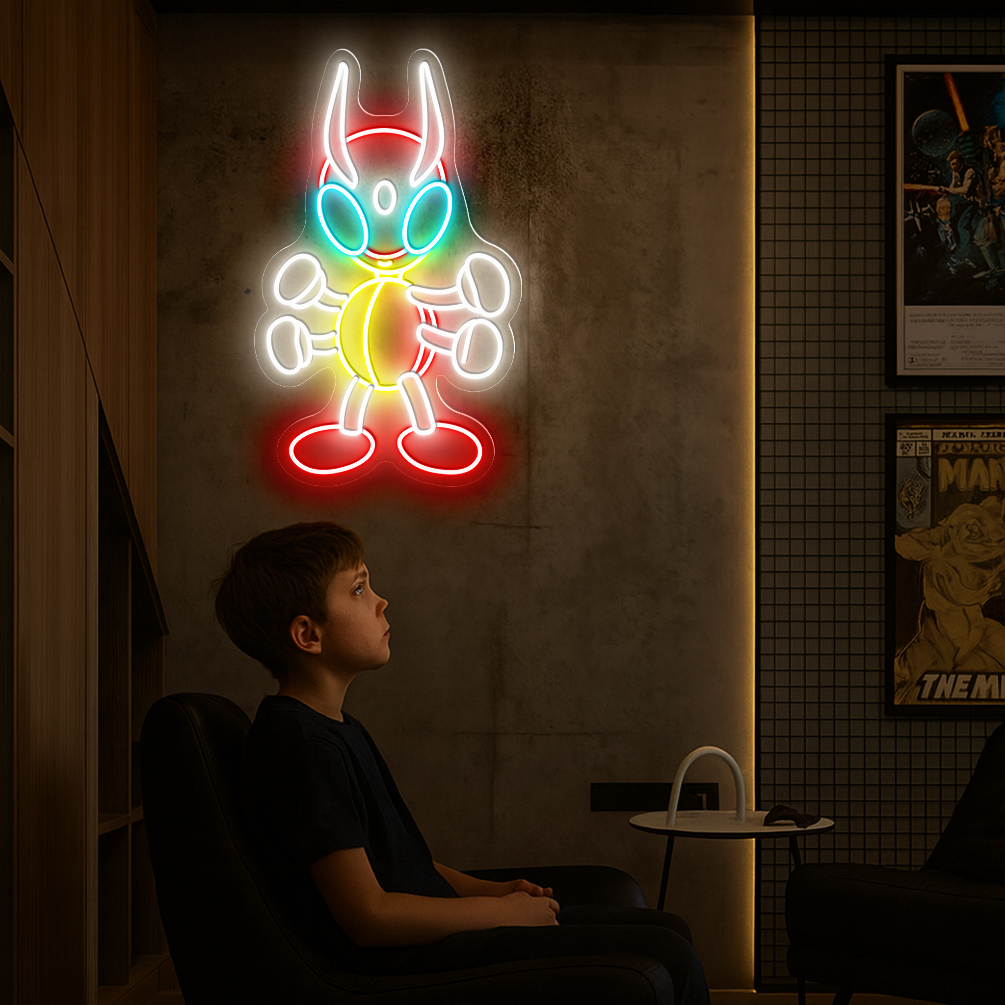 Ledian Pokemon Neon Signs