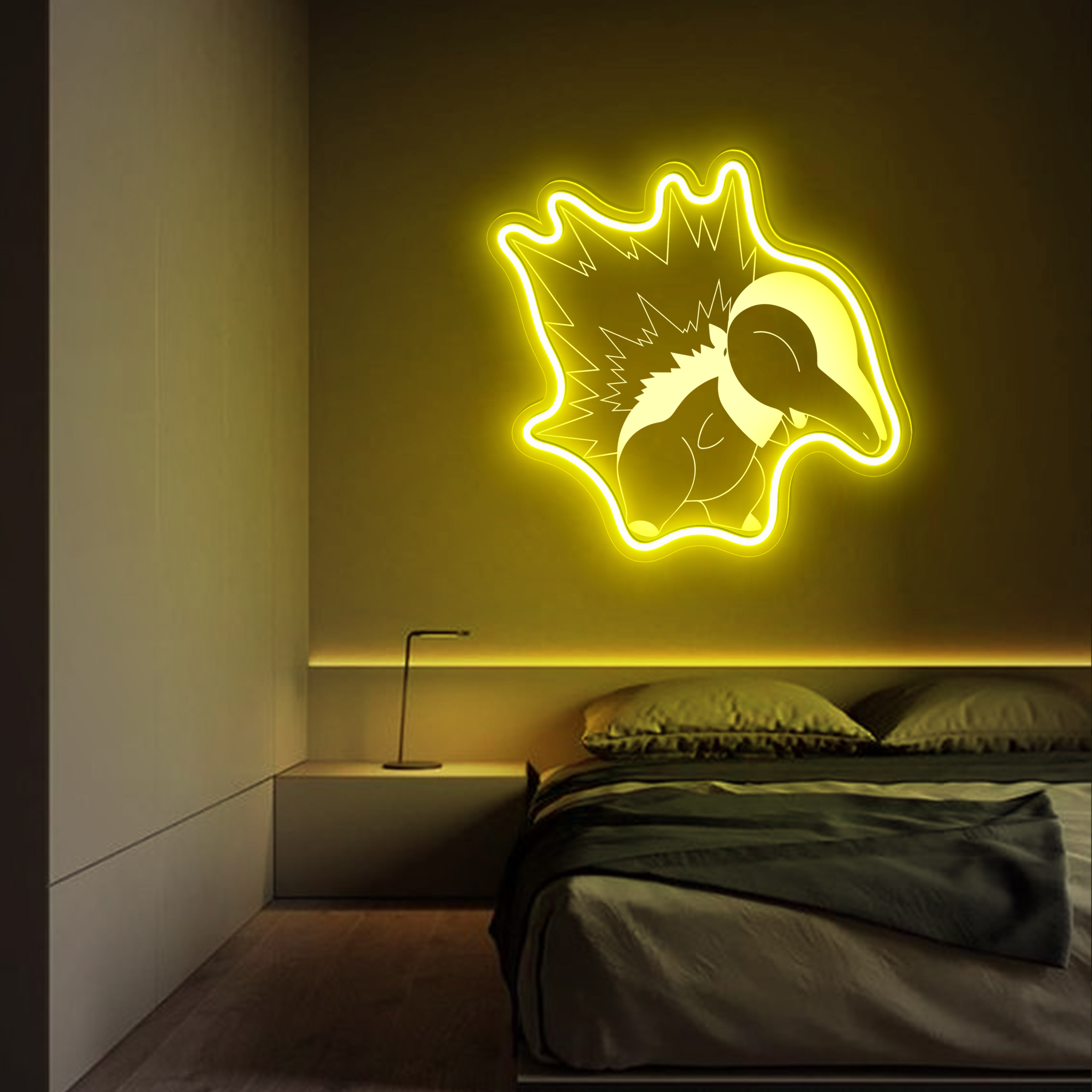 Pokemon Cyndaquil UV Signs