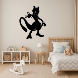 Pokemon Mewtwo Metal Signs