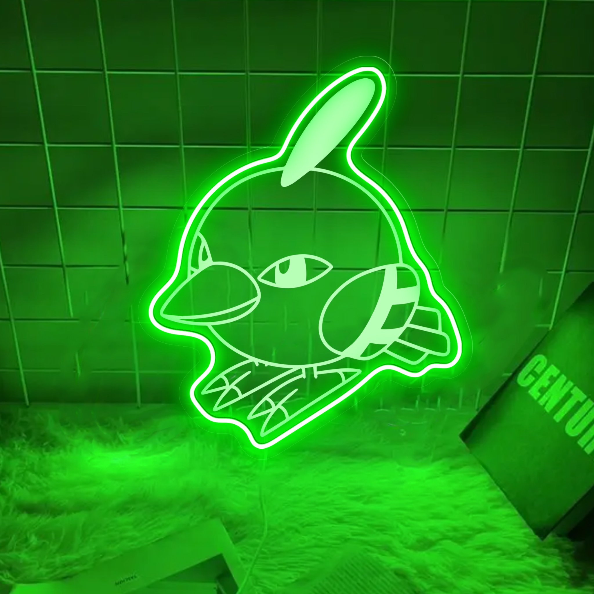 Natu Pokemon Laser Signs