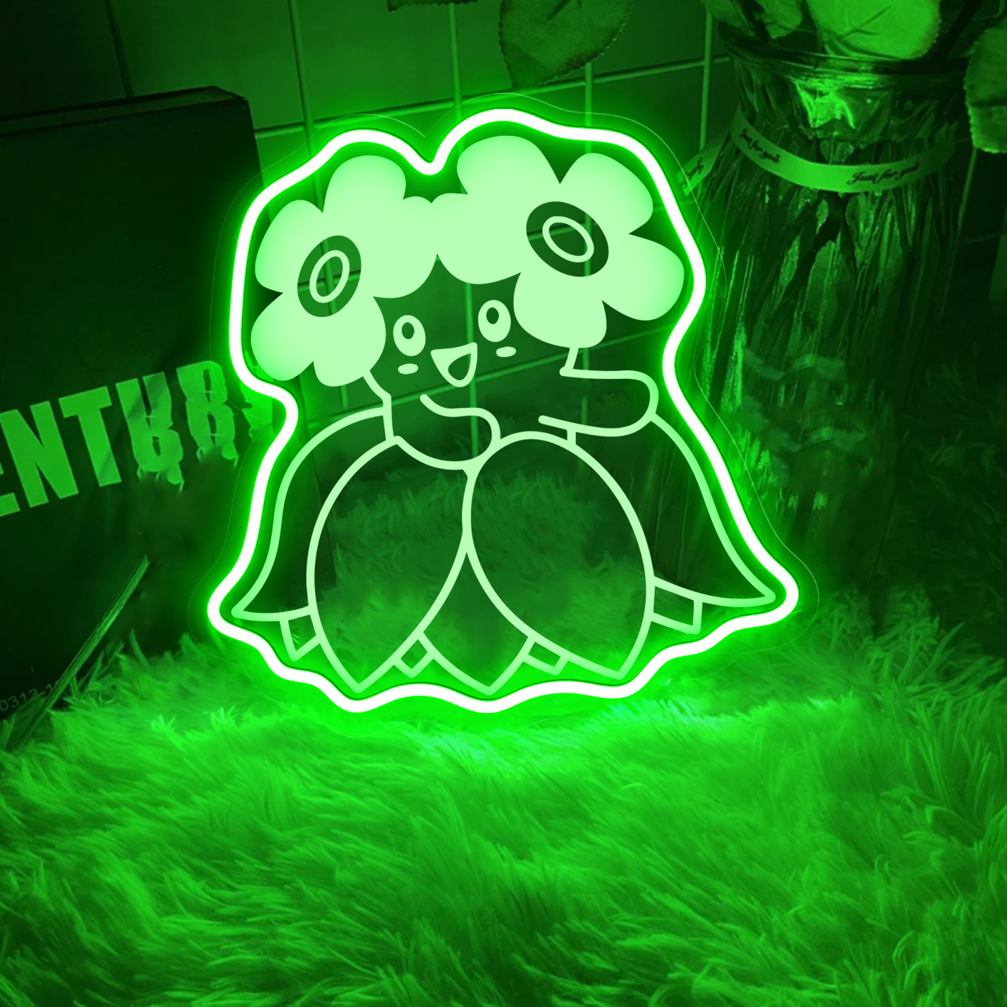 Pokemon Bellossom Laser Sign