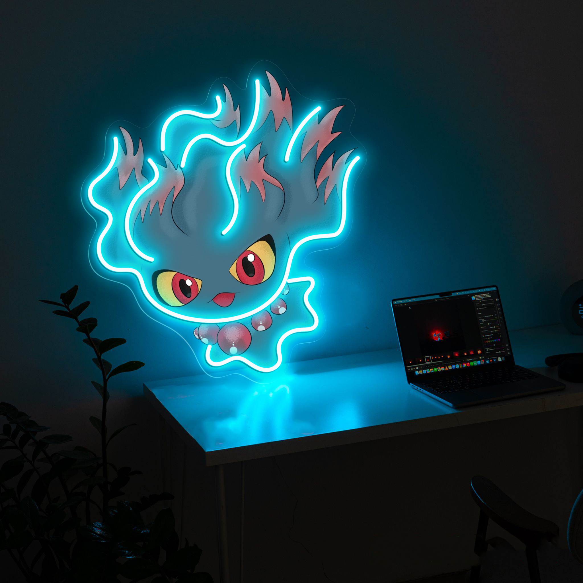 Pokemon Misdreavus UV Sign