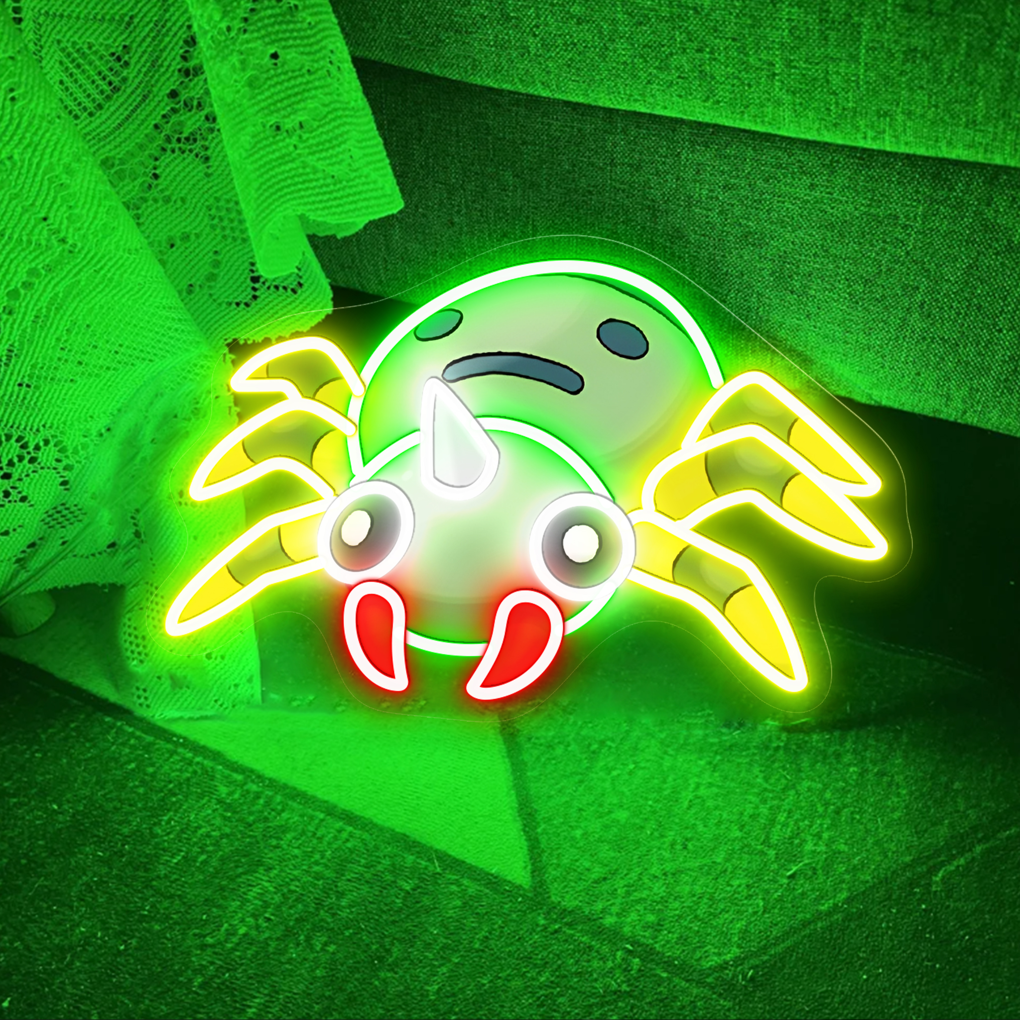 Pokemon Spinarak UV Sign