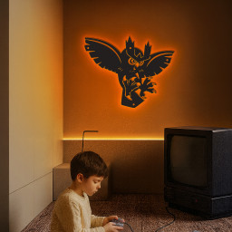 Pokemon Noctowl Metal Sign