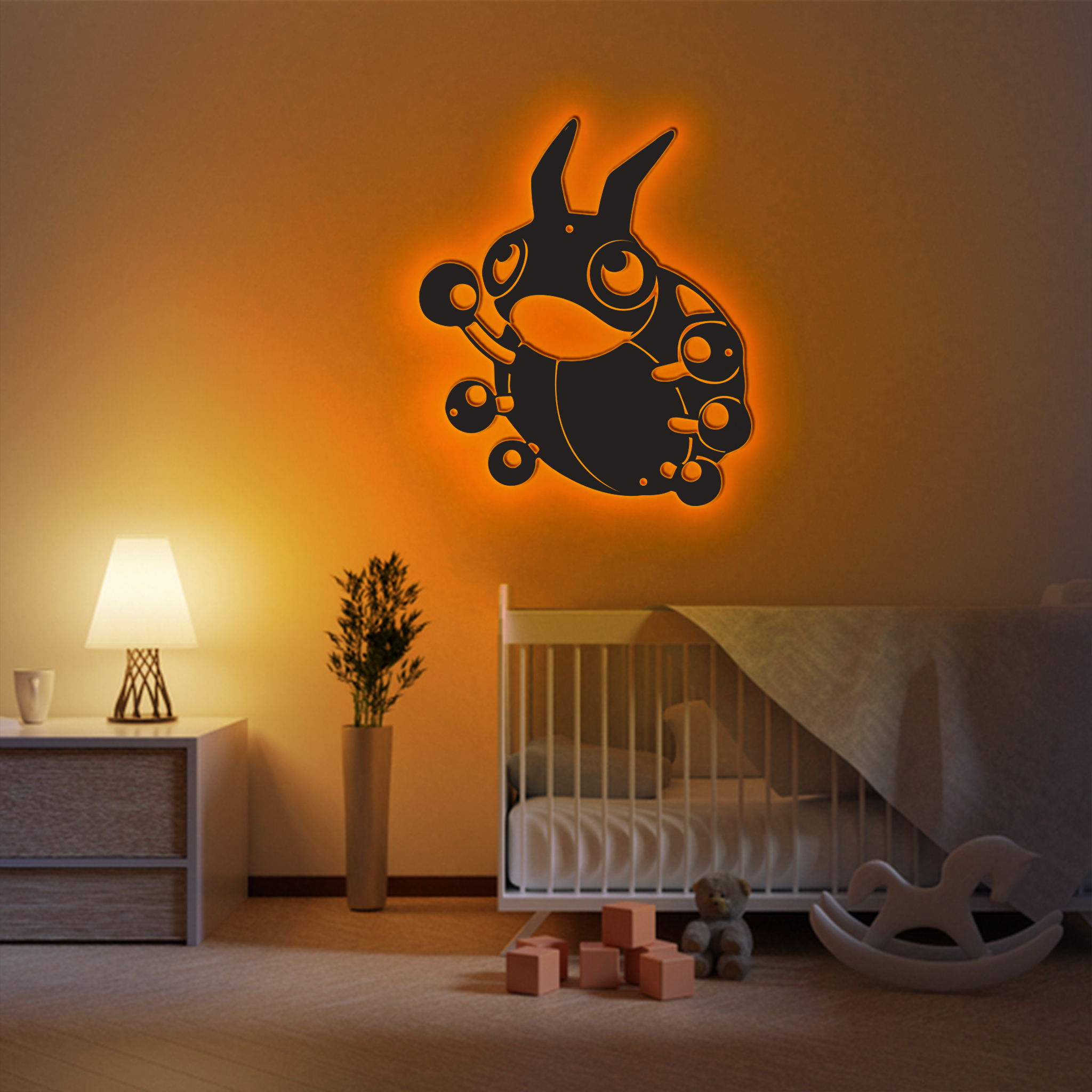 Pokemon Ledyba Metal Sign