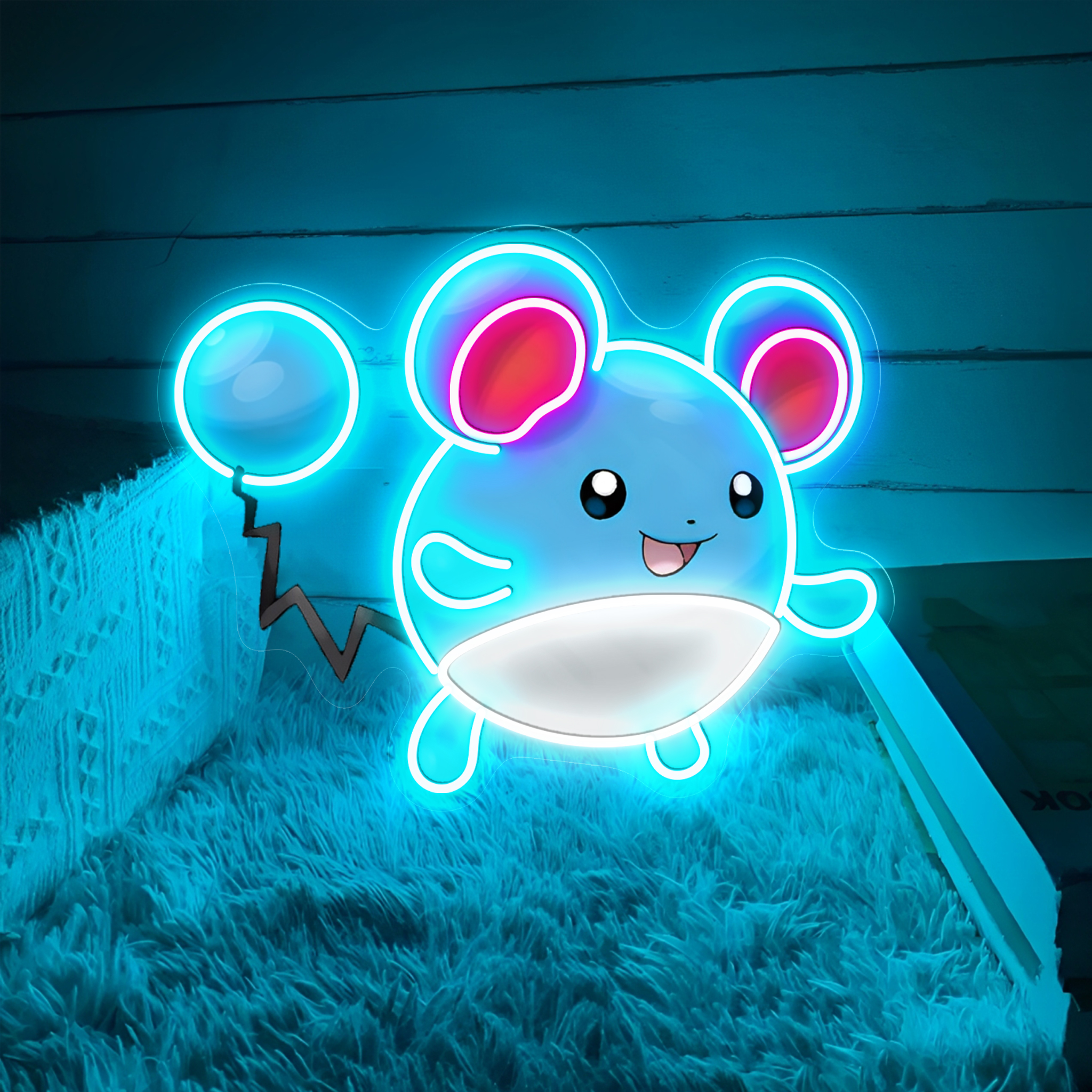 Pokemon Marill UV Signs