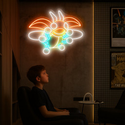 Ledyba Pokemon Neon Signs
