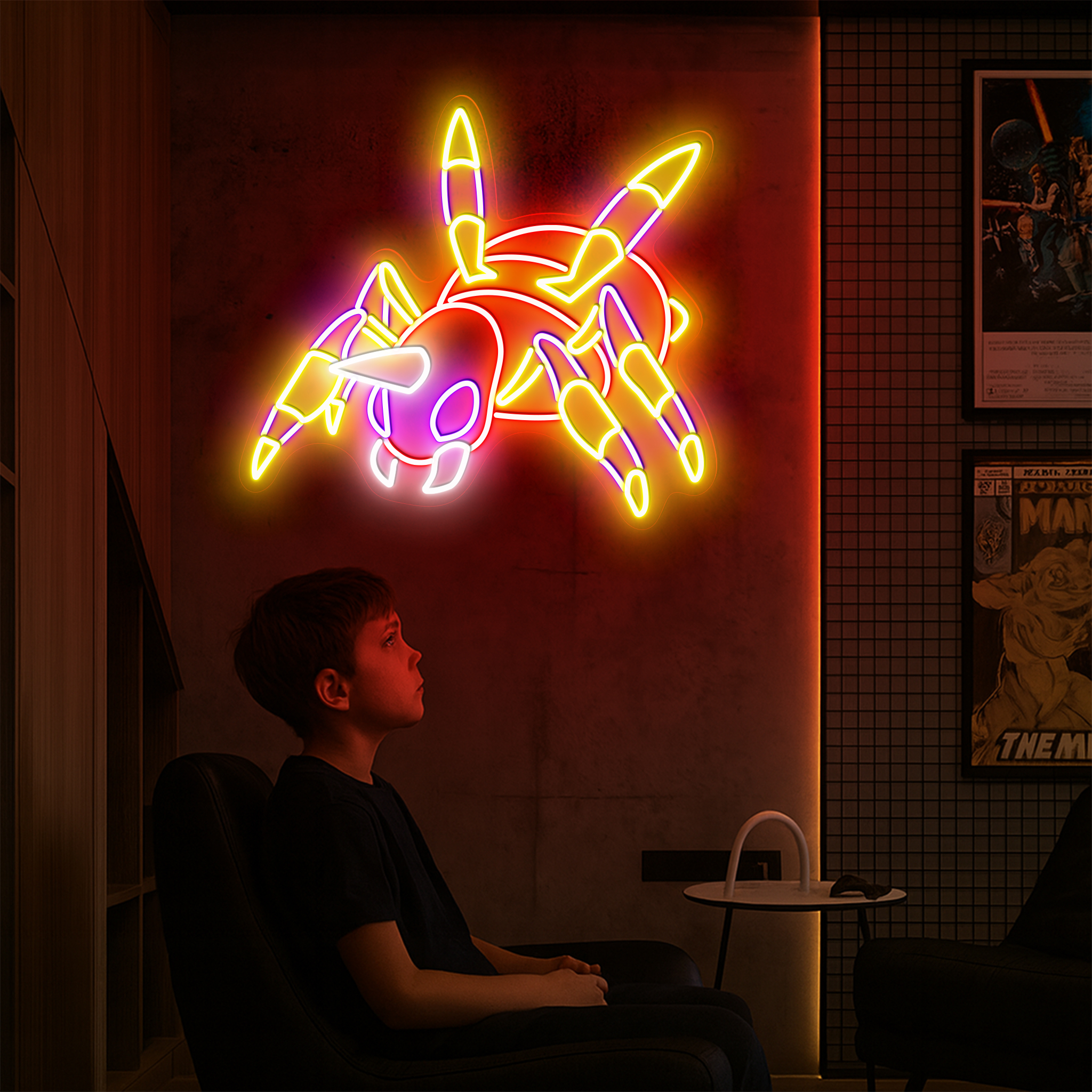 Pokemon Ariados Neon Signs