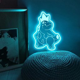 Pokemon Croconaw Laser Signs