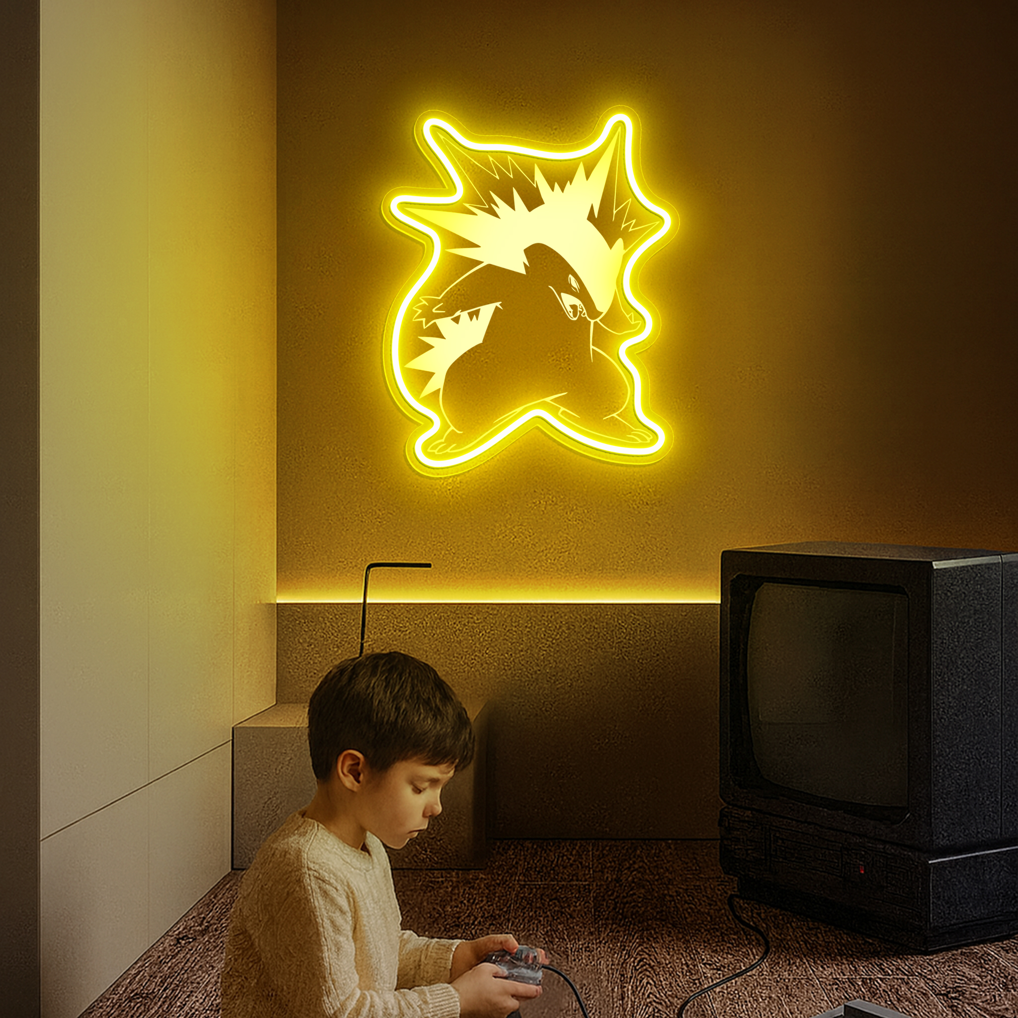 Pokemon Typhlosion Laser Signs