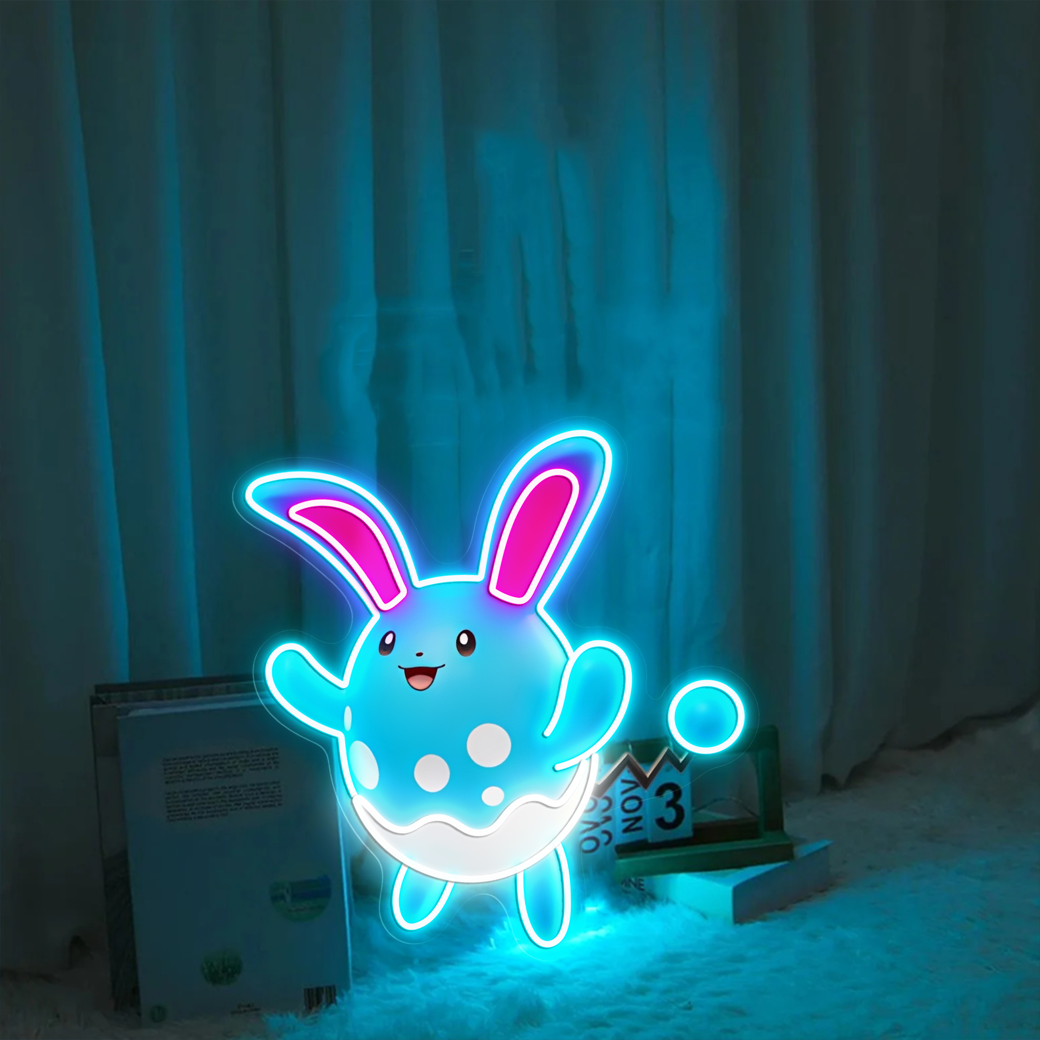 Pokemon Azumarill UV Signs