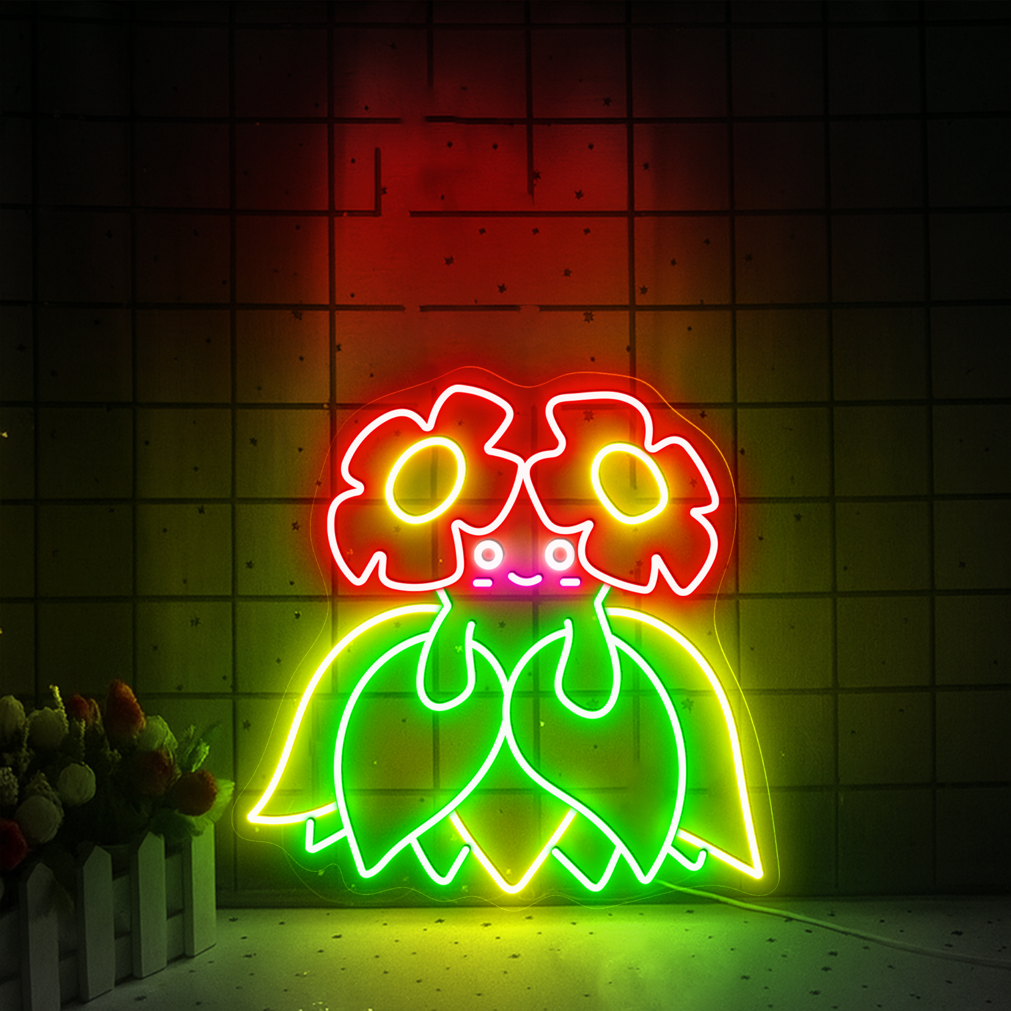 Pokemon Bellossom Neon Signs