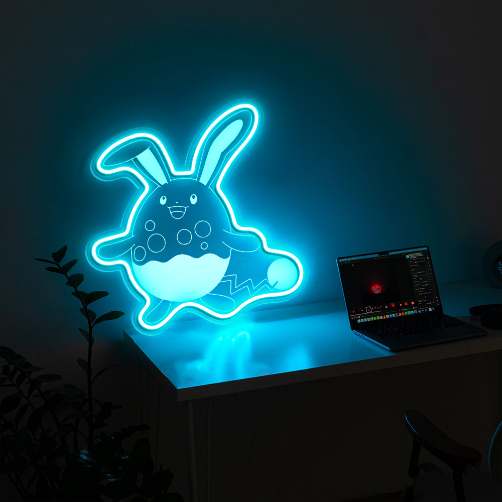 Pokemon Azumarill Laser Sign