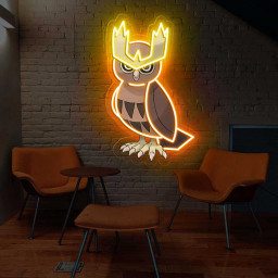 Pokemon Noctowl UV Signs