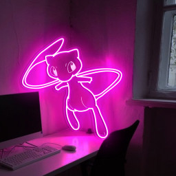 Mew Pokemon Laser Signs