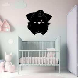 Cleffa Pokemon Metal Sign