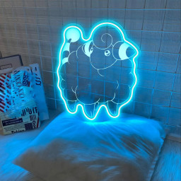 Pokemon Mareep Laser Sign