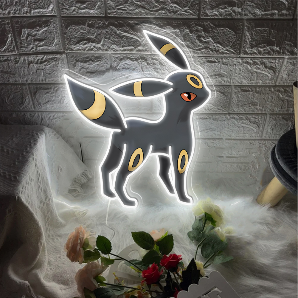 Umbreon Pokemon UV Sign
