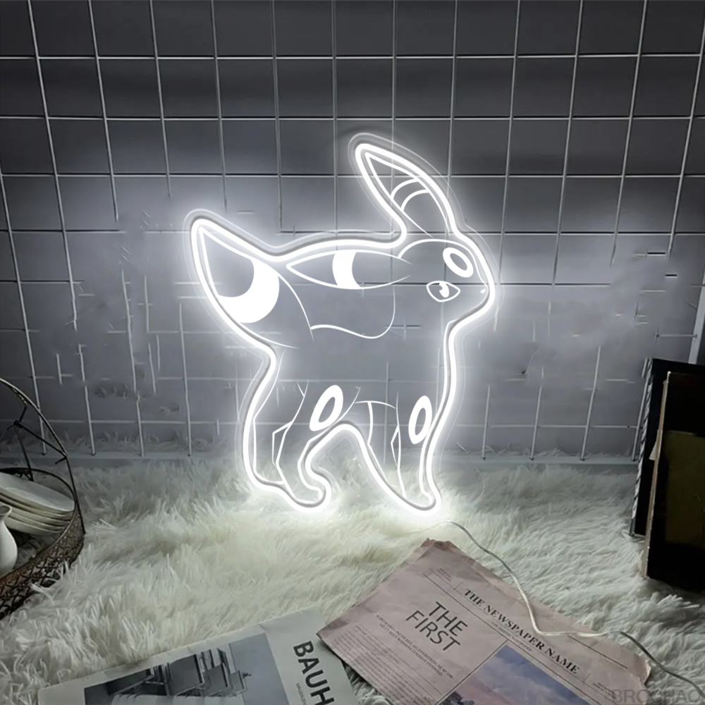 Umbreon Pokemon Laser Sign