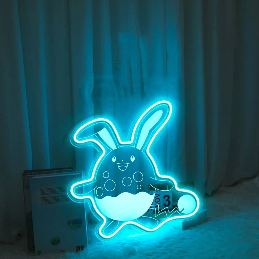 Pokemon Azumarill Laser Sign
