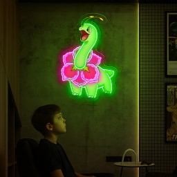 Meganium Pokemon UV Signs