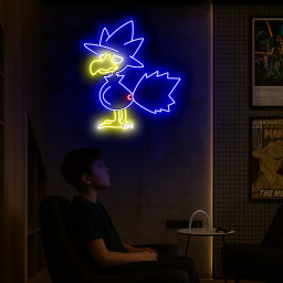 Pokemon Murkrow Neon Sign