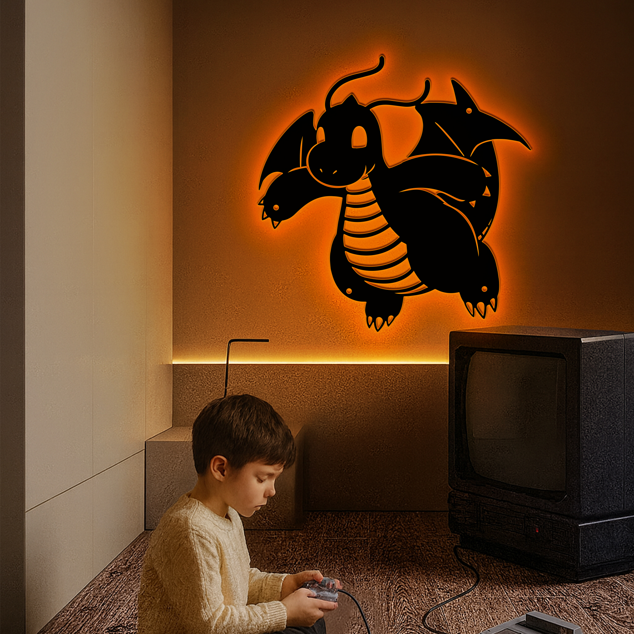 Pokemon Dragonite Metal Sign