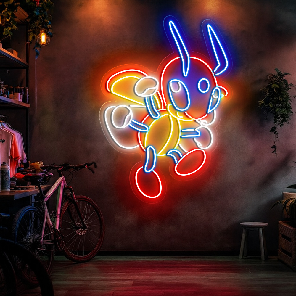 Pokemon Ledian Neon Sign