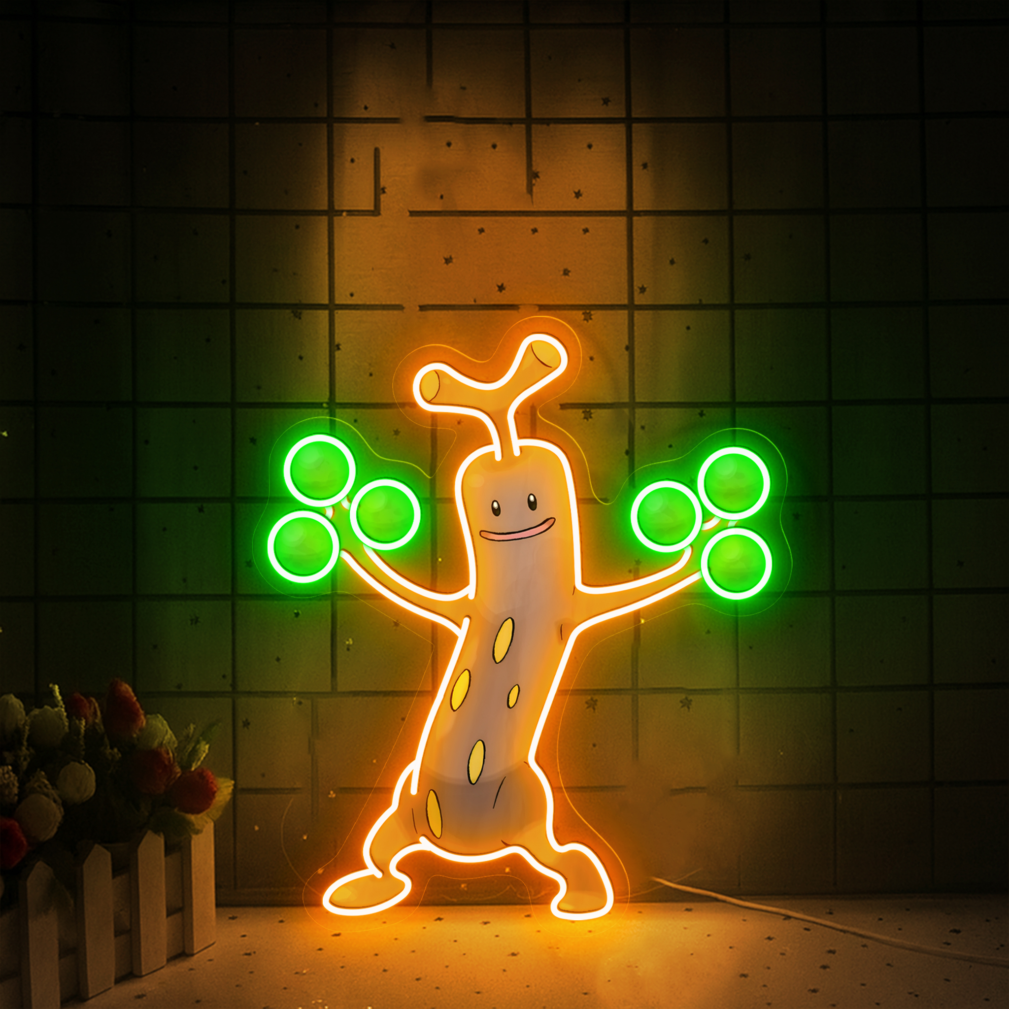 Sudowoodo Pokemon UV Sign