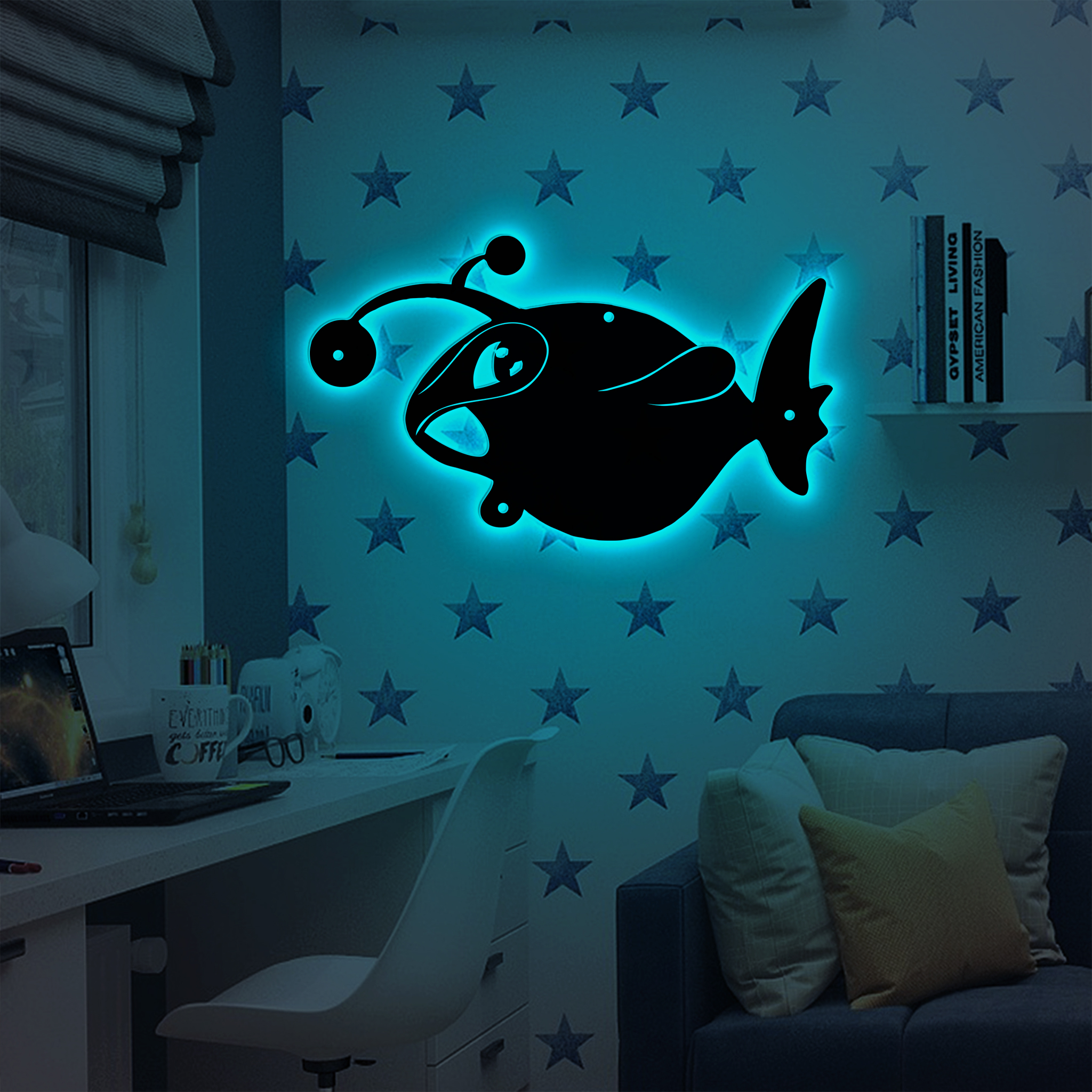 Lanturn Pokemon Metal Signs