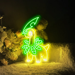 Bayleef Pokemon Neon Signs