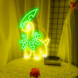 Bayleef Pokemon Neon Signs
