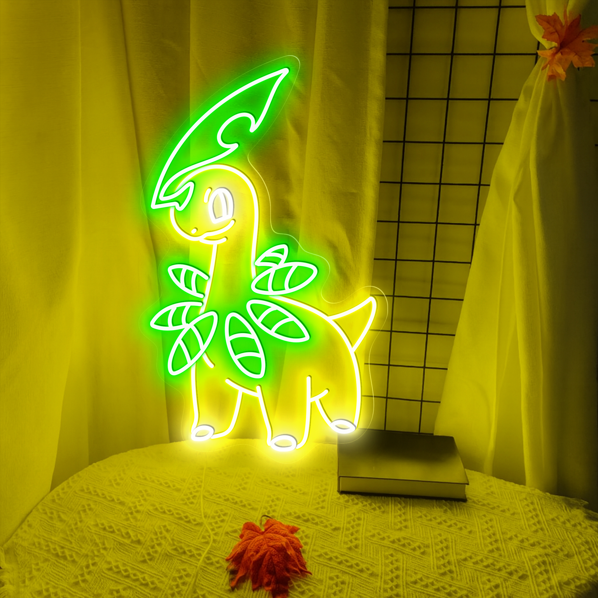 Bayleef Pokemon Neon Signs