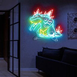 Pokemon Feraligatr Laser Signs