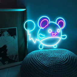 Pokemon Marill Neon Signs