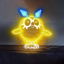 Pokemon Hoothoot Laser Sign