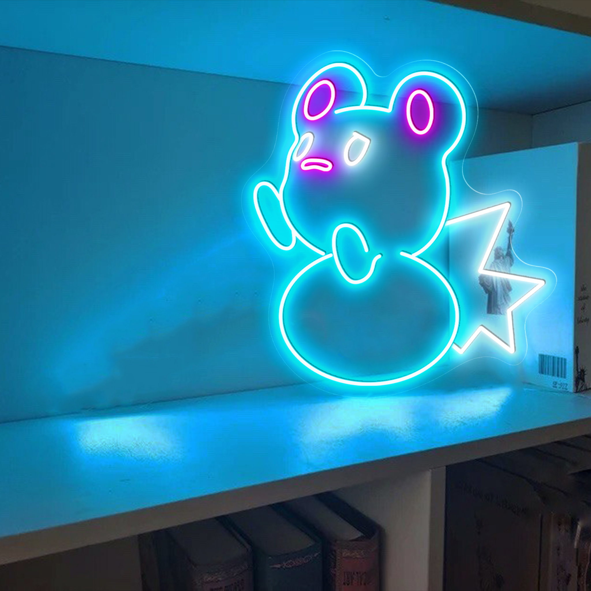 Pokemon Marill Neon Sign