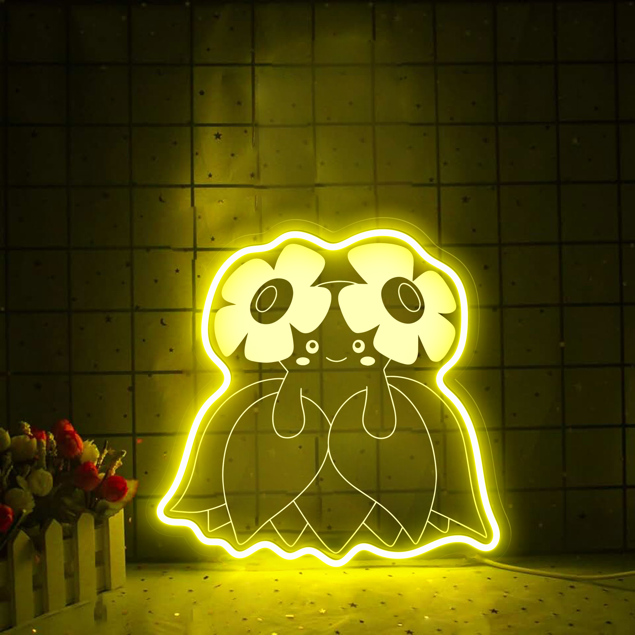 Pokemon Bellossom Laser Signs