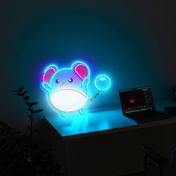 Marill Pokemon UV Sign